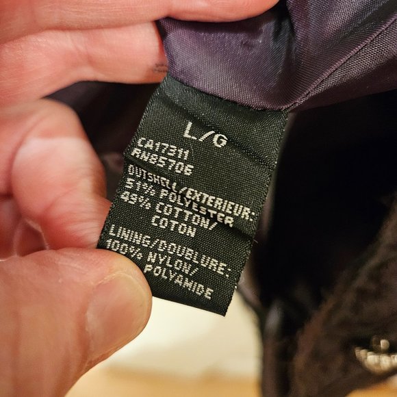 DAVID BITTON jacquard & corduroy frayed-edge rhinestone buttons jacket blazer - Picture 8 of 10